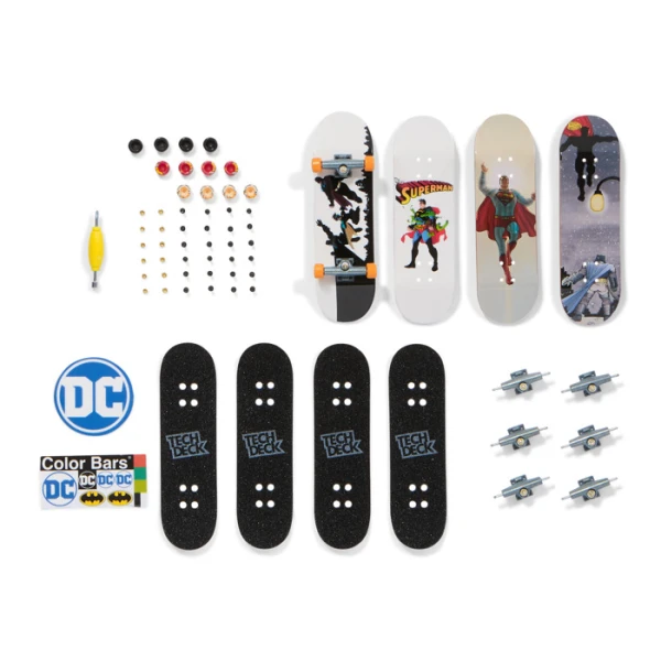 TECH DECK FINGERBOARD MINIATURE 4 pcs