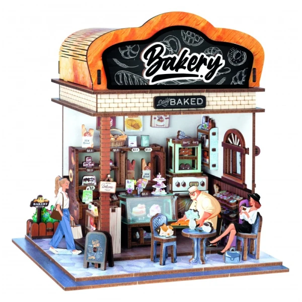 BAKERY DIORAMA 3D ΚΑΤΑΣΚΕΥΗ