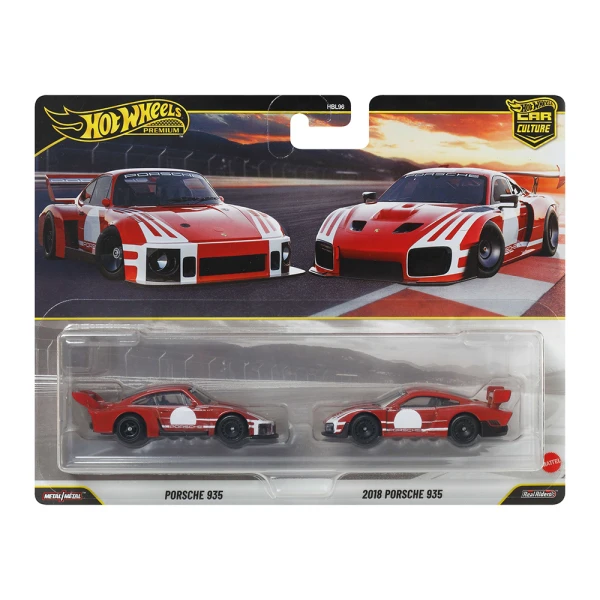 HOT WHEELS ΣΥΛΛΕΚΤΙΚΑ ΑΥΤΟΚΙΝΗΤΑΚΙΑ ΣΕΤ ΤΩΝ 2 - PORSCHE 935 & 2018 PORSCHE 935