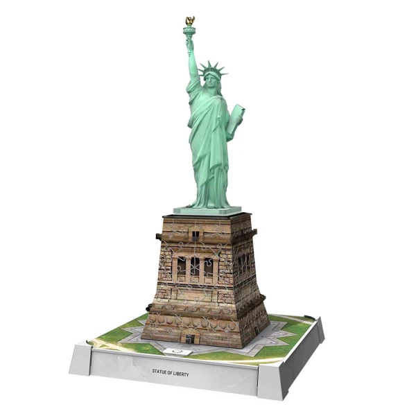 RAVENSBURGER 3D ICONICS ΠΑΖΛ 108 τεμ. ΑΓΑΛΜΑ ΤΗΣ ΕΛΕΥΘΕΡΙΑΣ