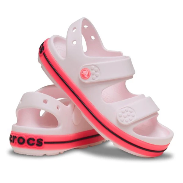 CROCS CROCBAND CRUISER ΣΑΝΔΑΛΙ K BUBBLE ICE/PINK BLAST