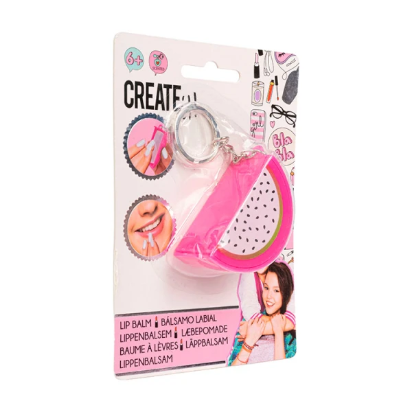 CREATE IT!LIP BALM KEYCHAIN - 3 DESIGNS