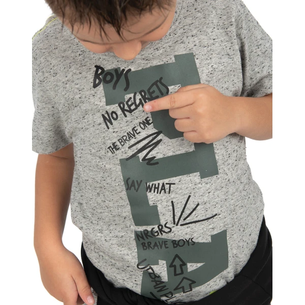 ENERGIERS BLOUSE BOY BEBE MELANGE