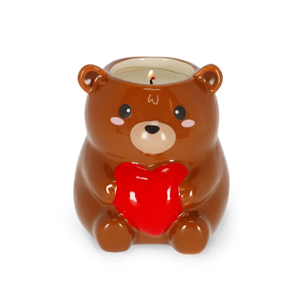 LEGAMI SCENTED CANDLE LOVE IS IN THE AIR - TEDDY BEAR