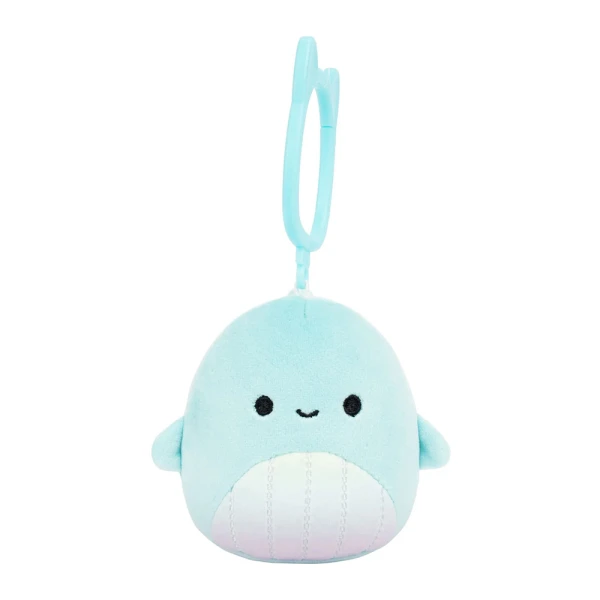 SQUISHMALLOWS PLUSH KEYCHAIN 9 cm W12 - SHAH THE WHALE