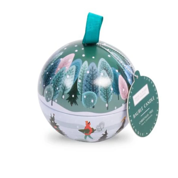 HEART & HOME ΚΕΡΙ ΜΕΤΑΛΛΙΚΟ ΧΡΙΣΤΟΥΓΕΝΝΙΑΤΙΚΗ ΜΠΑΛΑ CHRISTMAS TREE 85gr 