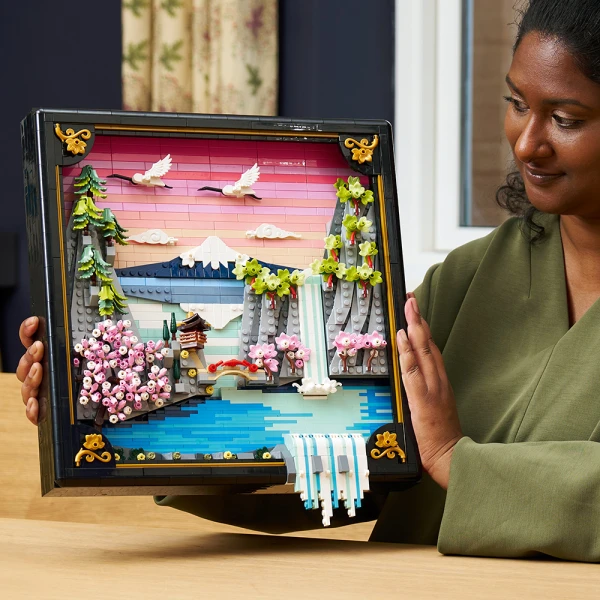 LEGO® ART ΙΑΠΩΝΙΚΟ ΤΟΠΙΟ ΜΕ ΑΝΘΙΣΜΕΝΕΣ ΚΕΡΑΣΙΕΣ
