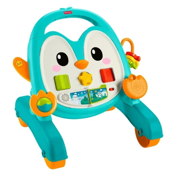 FISHER PRICE MUSICAL PENGUIN ACTIVITY WALKER 2 IN 1