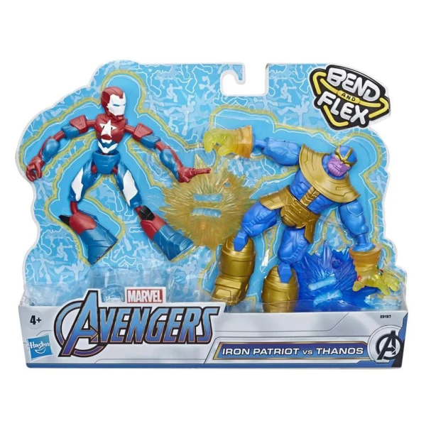 MARVEL AVENGERS BEND AND FLEX DUALPACK