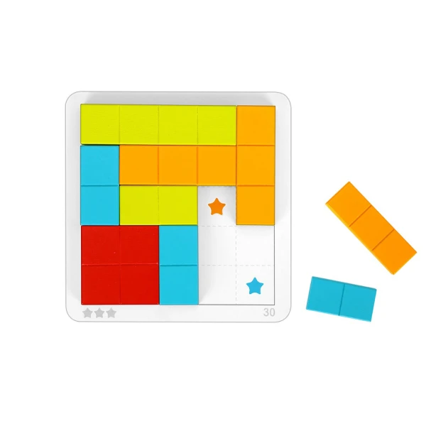 WOODEN LOGIC GAME WITH SHAPES