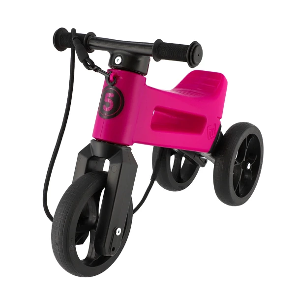 FW RIDER SUPERSPORT BALANCE BIKE 2 IN 1 RASPBERRY
