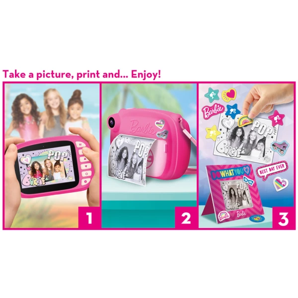 LISCIANI BARBIE PRINT CAM 