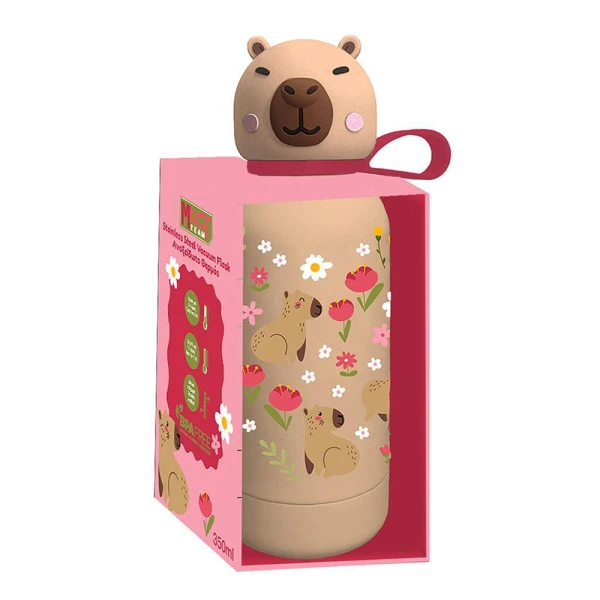 MUST TEAM STAINLESS STEEL THERMAL WATER BOTTLE 500ml CAPYBARA