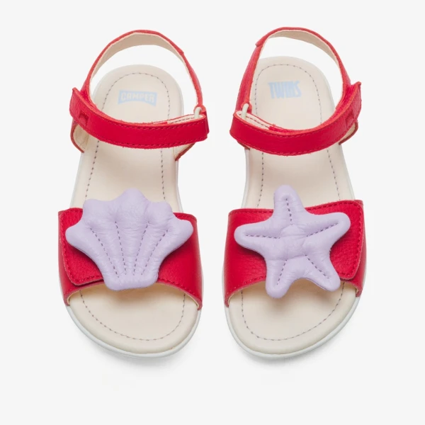 CAMPER KIDS SANDAL GIRL RED