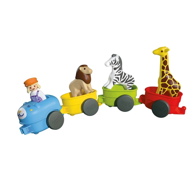 PLAYMOBIL JUNIOR ΤΡΕΝΟ ΜΕ ΖΩΑΚΙΑ