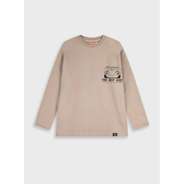 ENERGIERS BLOUSE BOY SMOKE GREY