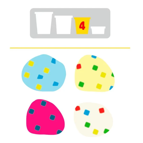 PLAY-DOH ΣΕΤ 4 ΒΑΖΑΚΙΑ CONFETTI FUN
