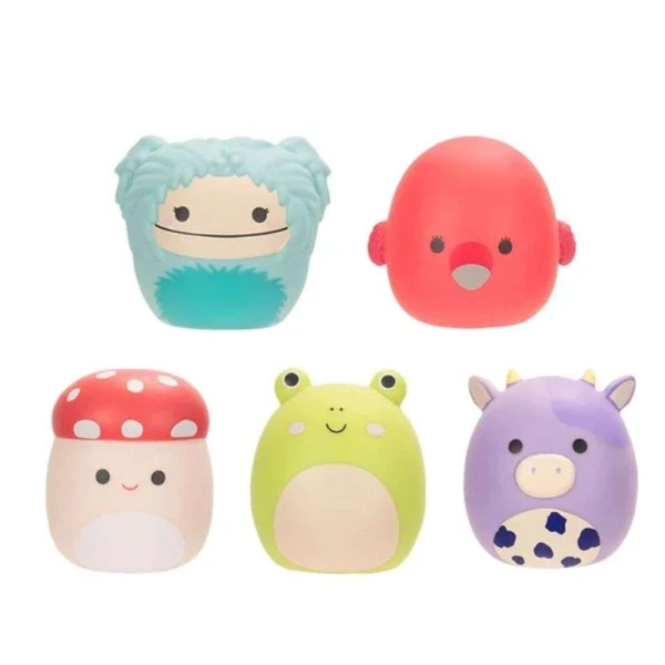 SQUISHMALLOWS - SQUOOSHEMS VIP SQUAD ΣΑΚΟΥΛΑΚΙ ΜΕ ΖΟΥΛΗΧΤΗ ΦΙΓΟΥΡΑ ΕΚΠΛΗΞΗ 6 εκ. 