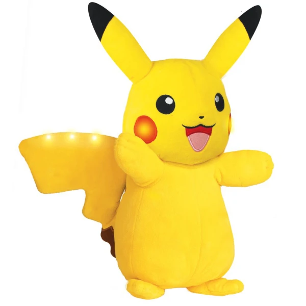 POKEMON PIKACHU PLUSH 25cm WITH LIGHT AND SOUND