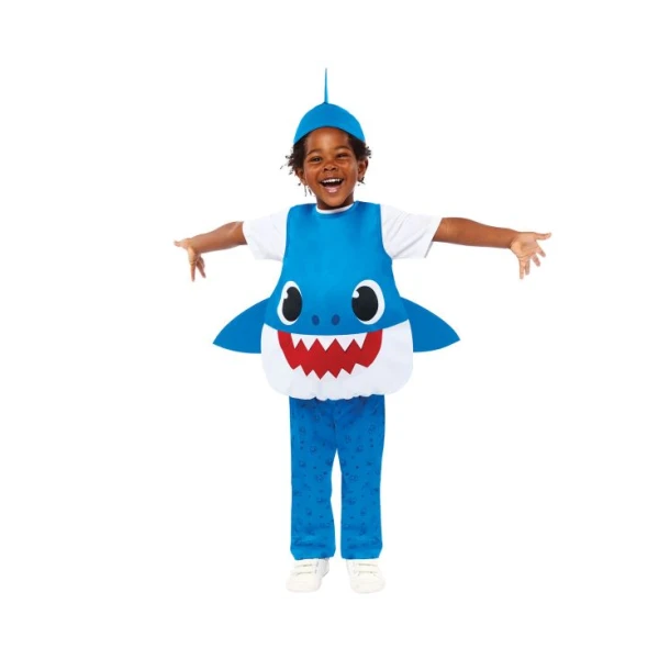 ΑΠΟΚΡΙΑΤΙΚΗ ΣΤΟΛΗ BABY SHARK BLUE DADDY