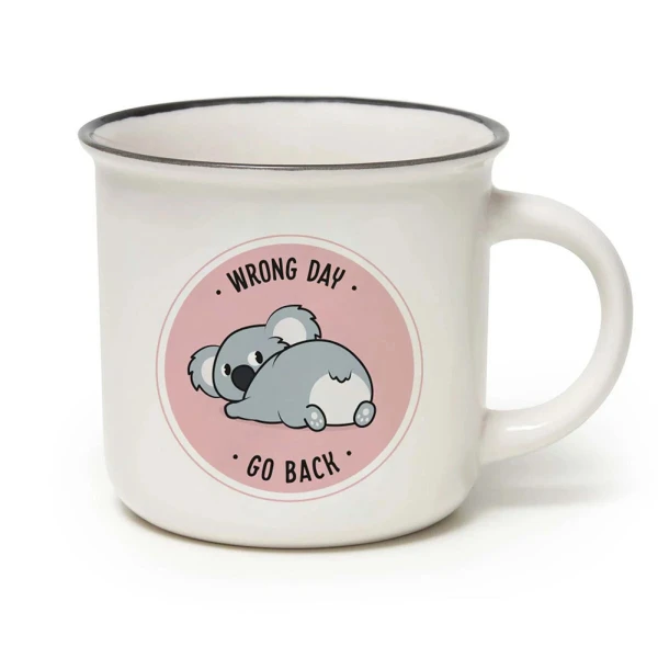LEGAMI PORCELAIN MUG TAKE A BREAK CUP-PUCCINO 350ml - KOALA