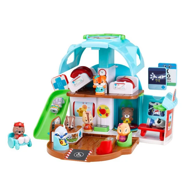 KLOROFIL EDUCATIONAL TOY CARE CENTER WITH 1 CHARACTER & ACCESSORIES