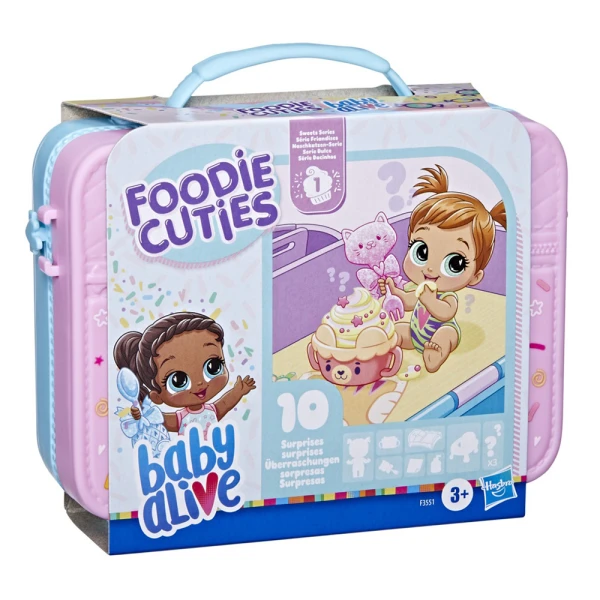 BABY ALIVE FOODIE CUTIES ΚΟΥΤΙ ΦΑΓΗΤΟΥ ΕΚΠΛΗΞΗ