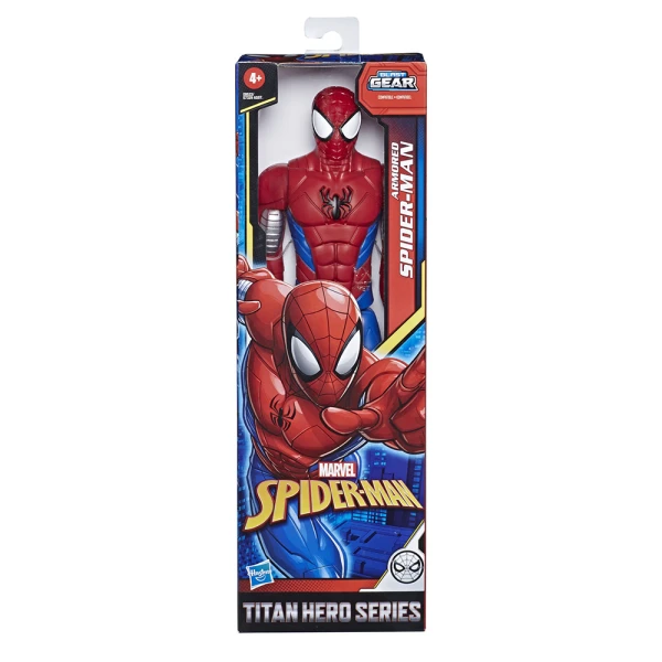 SPIDERMAN TITAN HERO FIGURE ARMORED SPIDER MAN