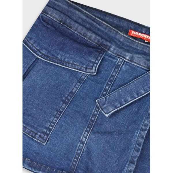 ENERGIERS SKIRT GIRL DARK BLUE DENIM