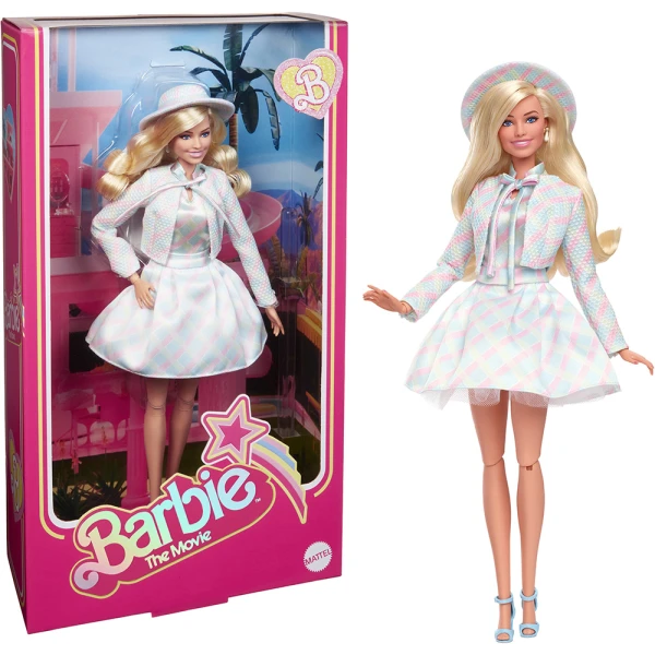 ΣΥΛΛΕΚΤΙΚΗ ΚΟΥΚΛΑ BARBIE MOVIE BLUE PLAID MATCHING SET