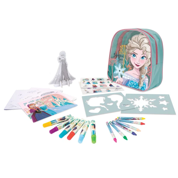 ΣΕΤ ΖΩΓΡΑΦΙΚΗΣ ΣΕ BACKPACK DISNEY FROZEN ΓΙΑ 3+ ΧΡΟΝΩΝ