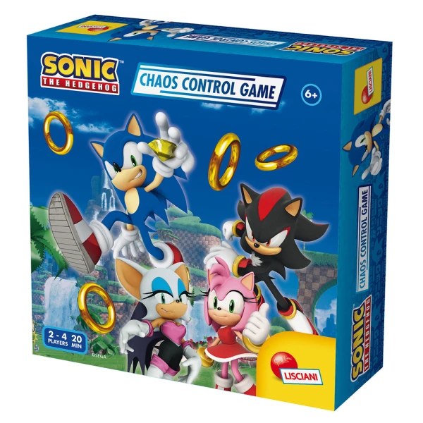 LISCIANI BOARD GAME SONIC CHAOS CONTROL GAME