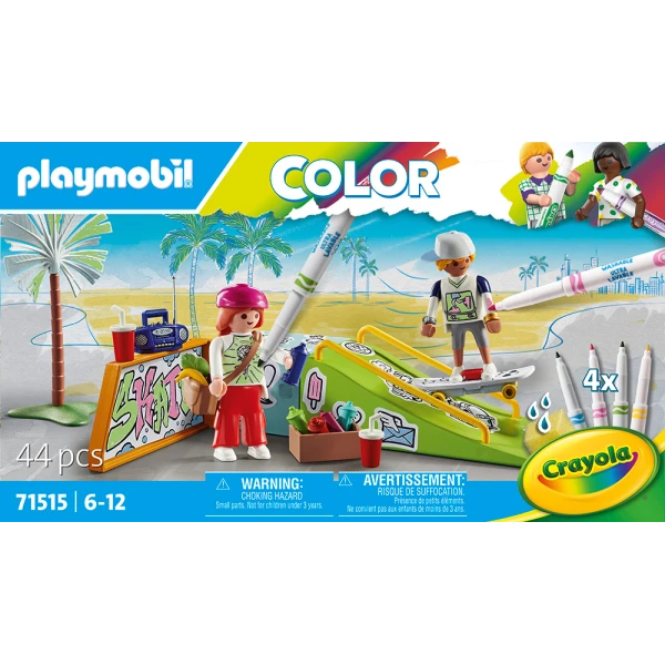 PLAYMOBIL COLOR ΠΑΡΚΟ SKATE