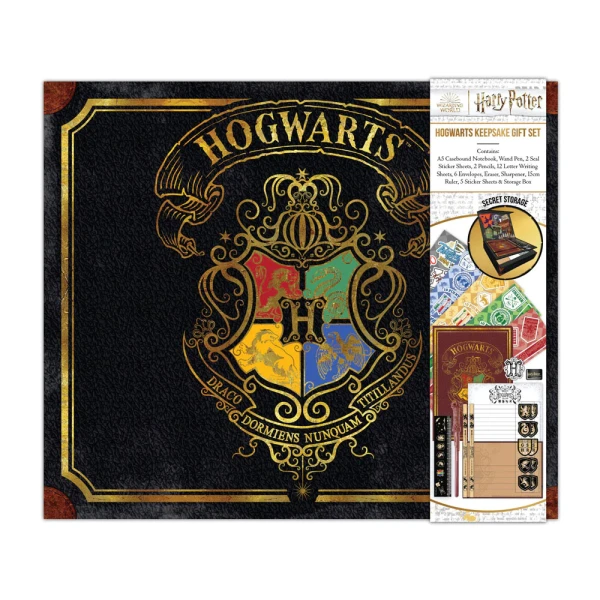 HARRY POTTER KEEPSAKE BOX GIFTSET COLOURFUL CREST