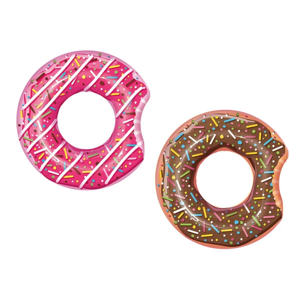 BESTWAY INFLATABLE SWIM VEST DONUT 107 cm - 2 DESIGNS