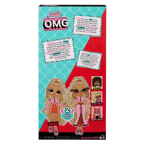 L.O.L. SURPRISE O.M.G. HoS DOLL ΚΟΥΚΛΑ SWAG