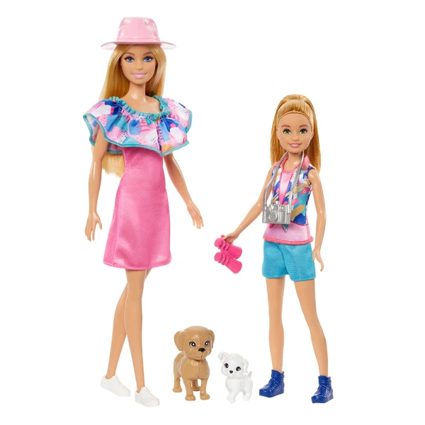 BARBIE AND STACIE TO THE RESCUE WITH 2 PUPPIES