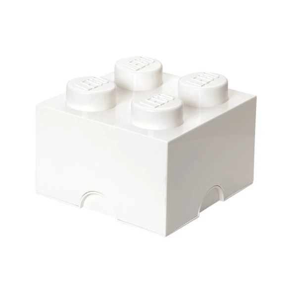 LEGO ΚΟΥΤΙ ΑΠΟΘΗΚΕΥΣΗΣ BRICK 4 LEGO 001 WHITE