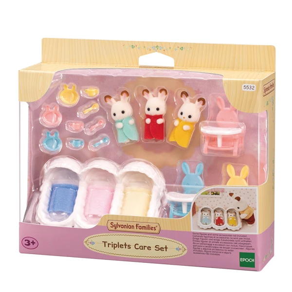 THE SYLVANIAN FAMILIES TRIPLETS CARE SET 5532