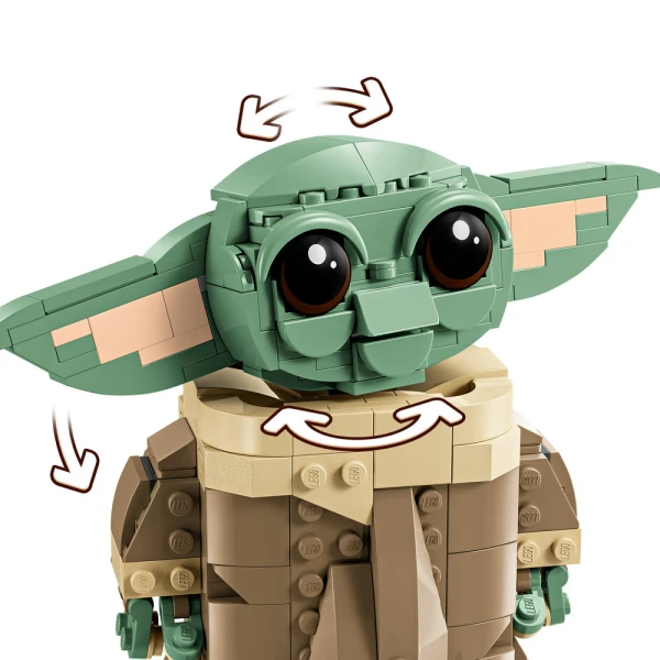 LEGO® STAR WARS™ ΓΚΡΟΓΚΟΥ™ ΜΕ ΙΠΤΑΜΕΝΟ ΚΑΡΟΤΣΑΚΙ