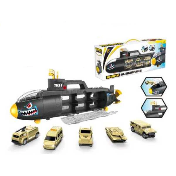 SUBMARINE WITH CARS