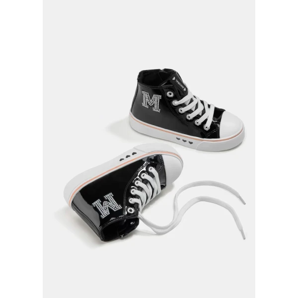 MAYORAL ANKLE BOOT PLATFORM BLACK