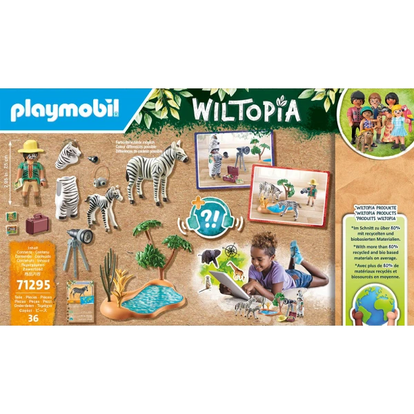 PLAYMOBIL WILTOPIA - ANIMAL PHOTOGRAPHER