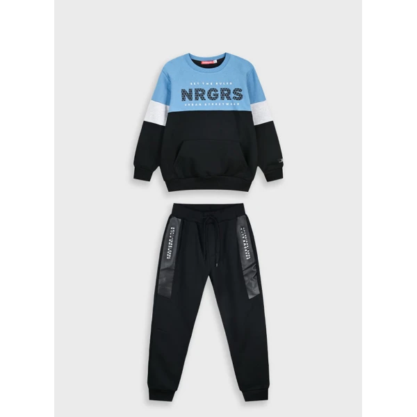 ENERGIERS TRACKSUIT BOY BLACK