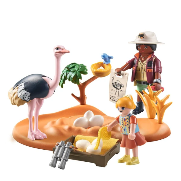 PLAYMOBIL WILTOPIA - OSTRICH KEEPERS