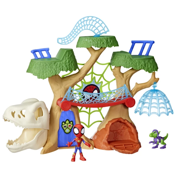 SPIDEY AND HIS AMAZING FRIENDS DINO WEBS PLAYSET