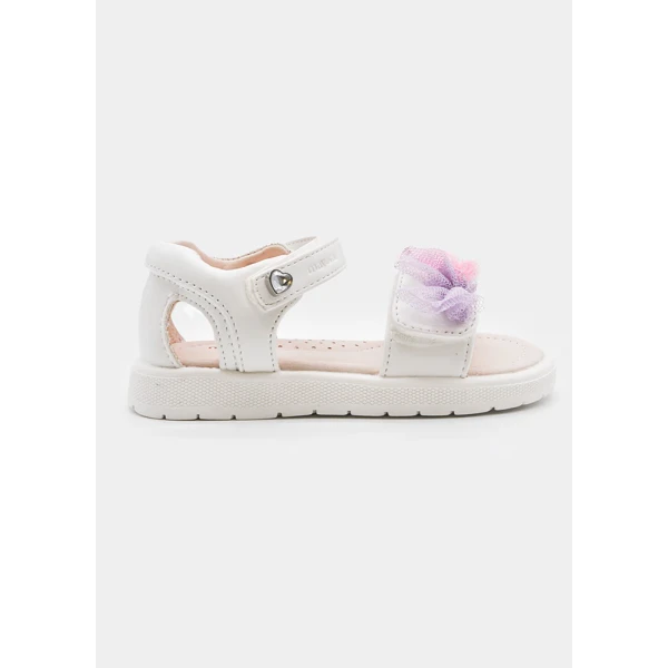 MAYORAL SANDALS HEART WHITE-MULTICOLOR