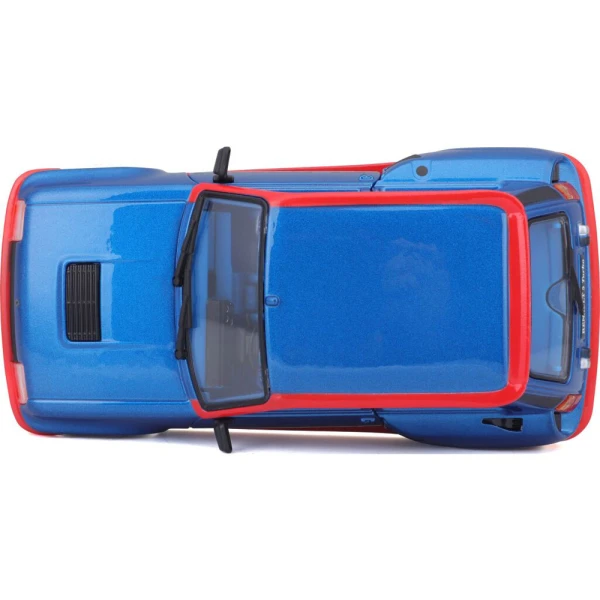 BBURAGO 1:24 RENAULT 5 TURBO BLUE RED
