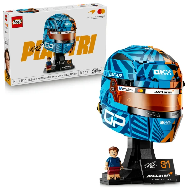 LEGO® EDITIONS McLAREN MASTERCARD F1 TEAM OSCAR PIASTRI HELMET
