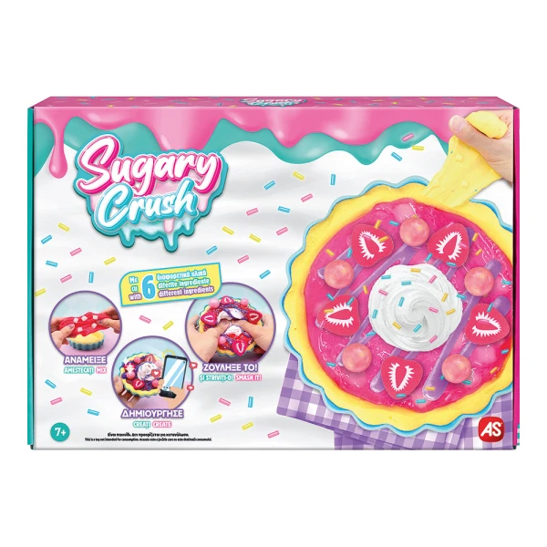 AS SLIME SUGARY CRUSH FOR AGES 7+ - 6 DESIGNS